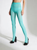 Matte Strumpfhose aus Mikrofaser SAMBA 40 (neo mint)