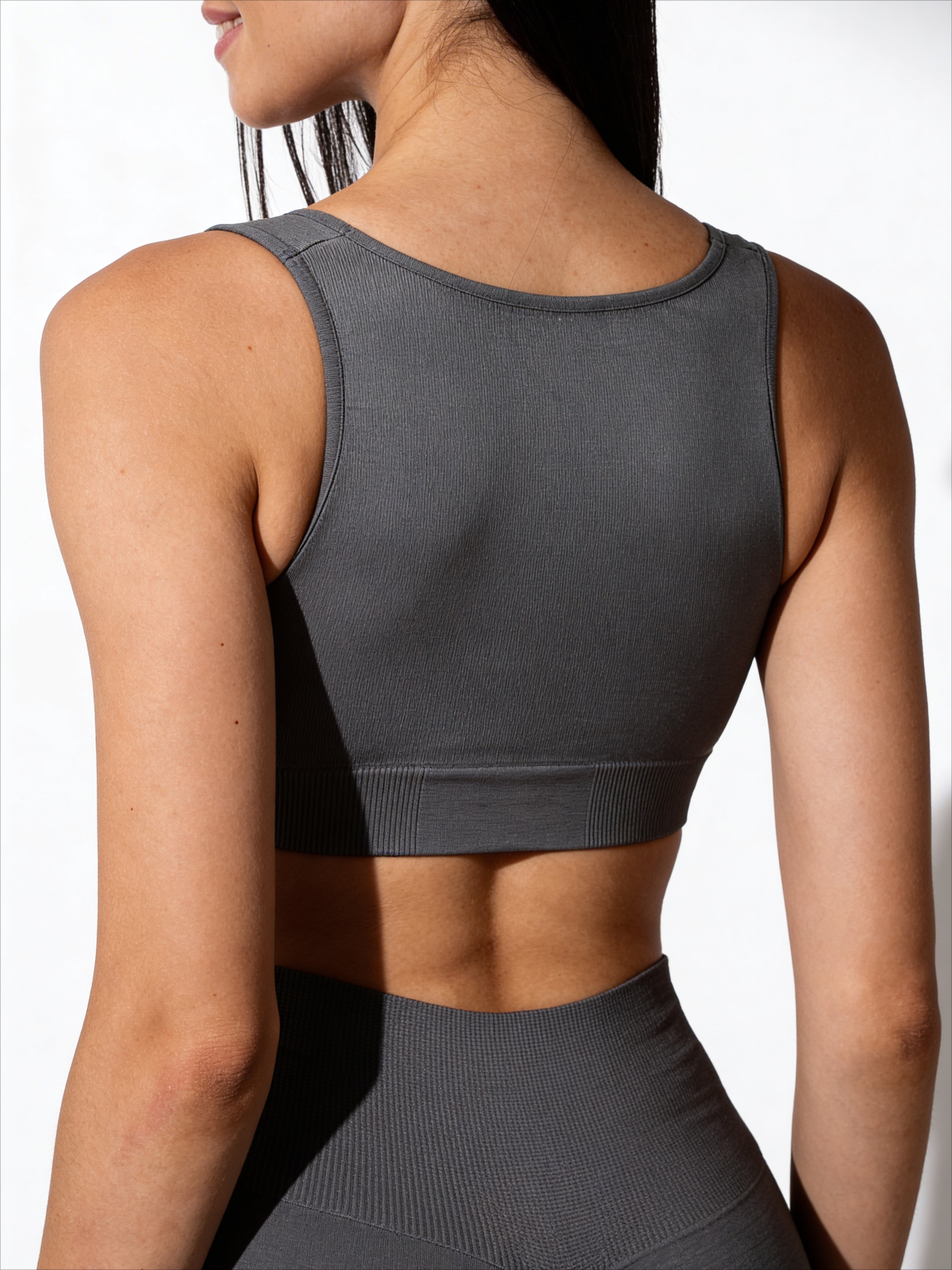 Nahtloses Push-up-Oberteil TOP SHAPE (poppy seed)