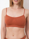 Nahtloses Trägertop CAMI TOP (burnt sienna)