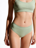 Nahtloser gerippter Brazilian Slip BRASILIAN BRIEFS RIB (kohlrabi)
