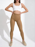 Gerippte Push-up-Leggings LEGGINGS RIB (ermine)