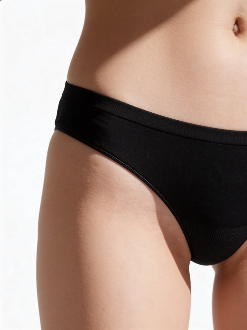 Brasilianische Damenslips BRASILIAN BRIEFS (black)