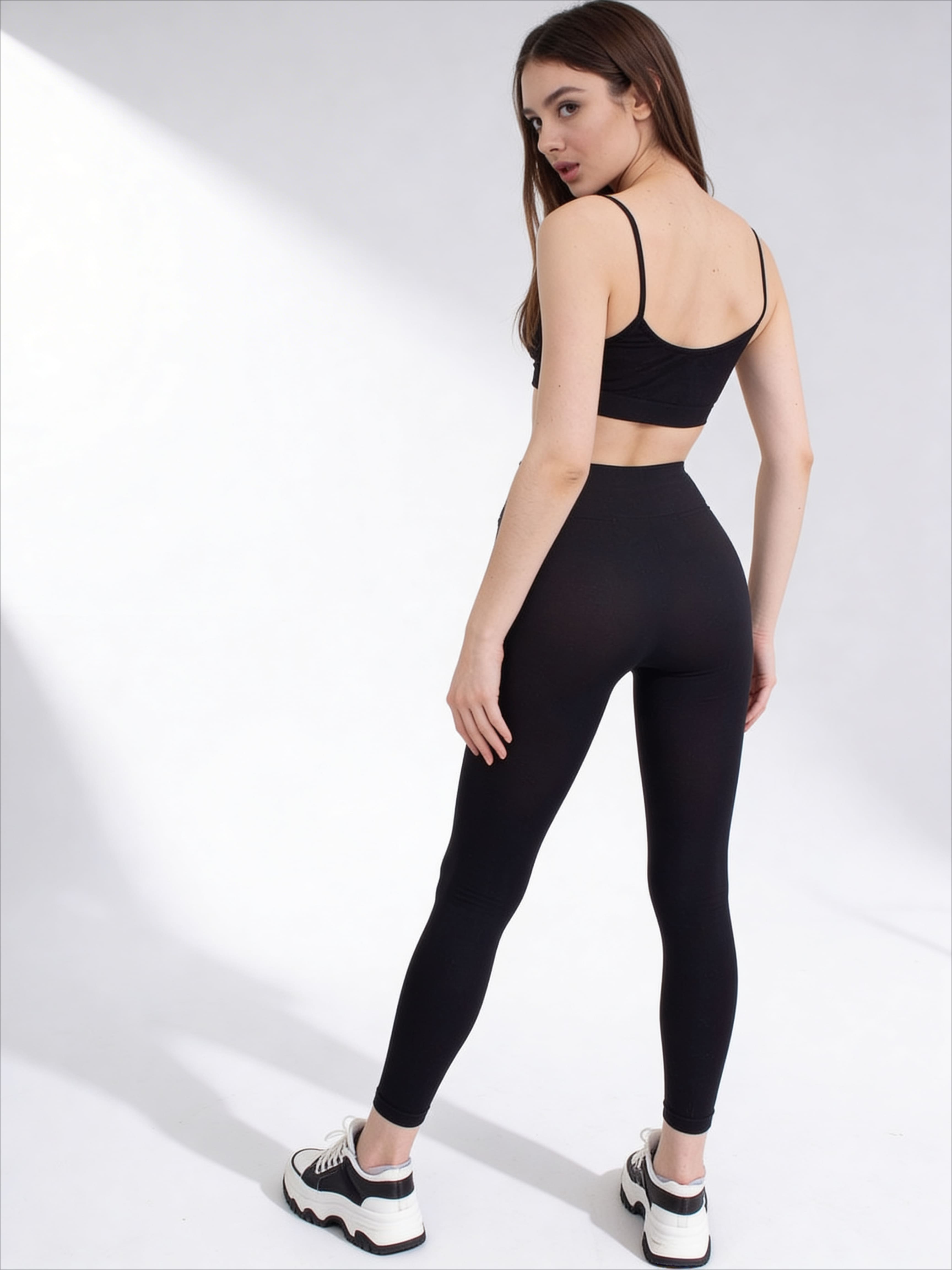 Nahtlose Leggings LEGGINGS (nero)