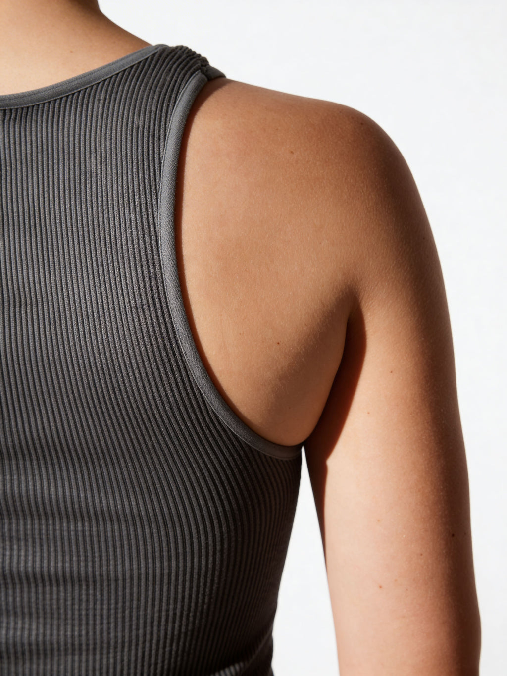 Nahtloses geripptes Top HALTER TOP RIB (poppy seed)