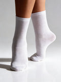 2 Pack Hohe socken aus Baumwolle WS3 CLASSIC (pak kh2) (white/white)