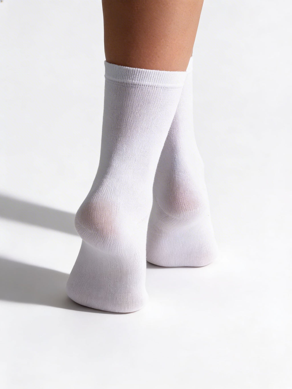 2 Pack Hohe socken aus Baumwolle WS3 CLASSIC (pak kh2) (white/white)