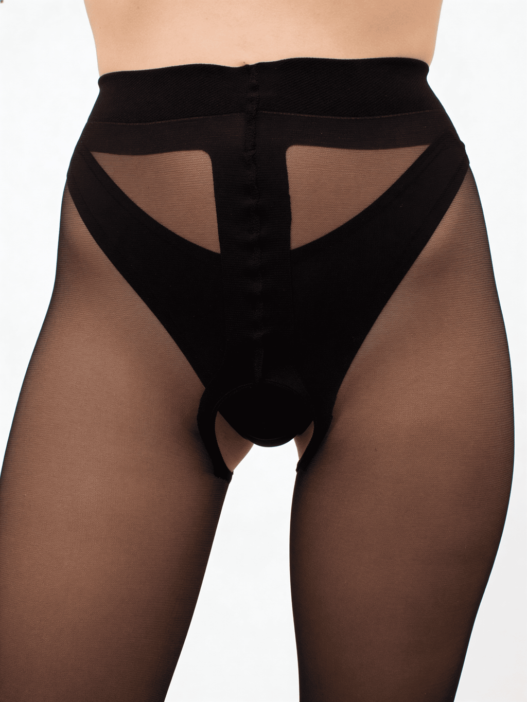 Erotische Strumpfhosen INTIMO 20 (nero)