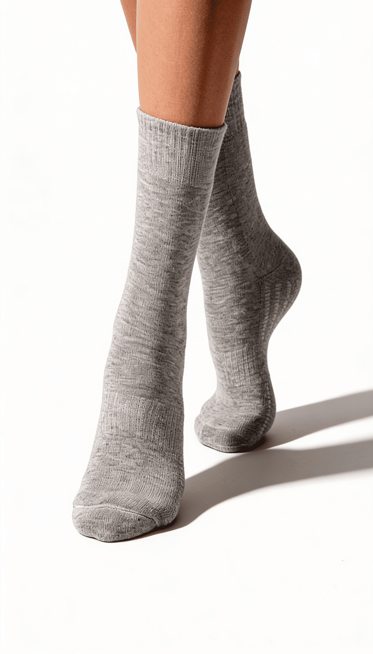 Sportliche Damensocken WS3 TERRY SPORT 006 (light grey melange)