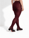 Klassische Plus-Size-Strumpfhosen POSITIVE MICRO 70 (marsala)