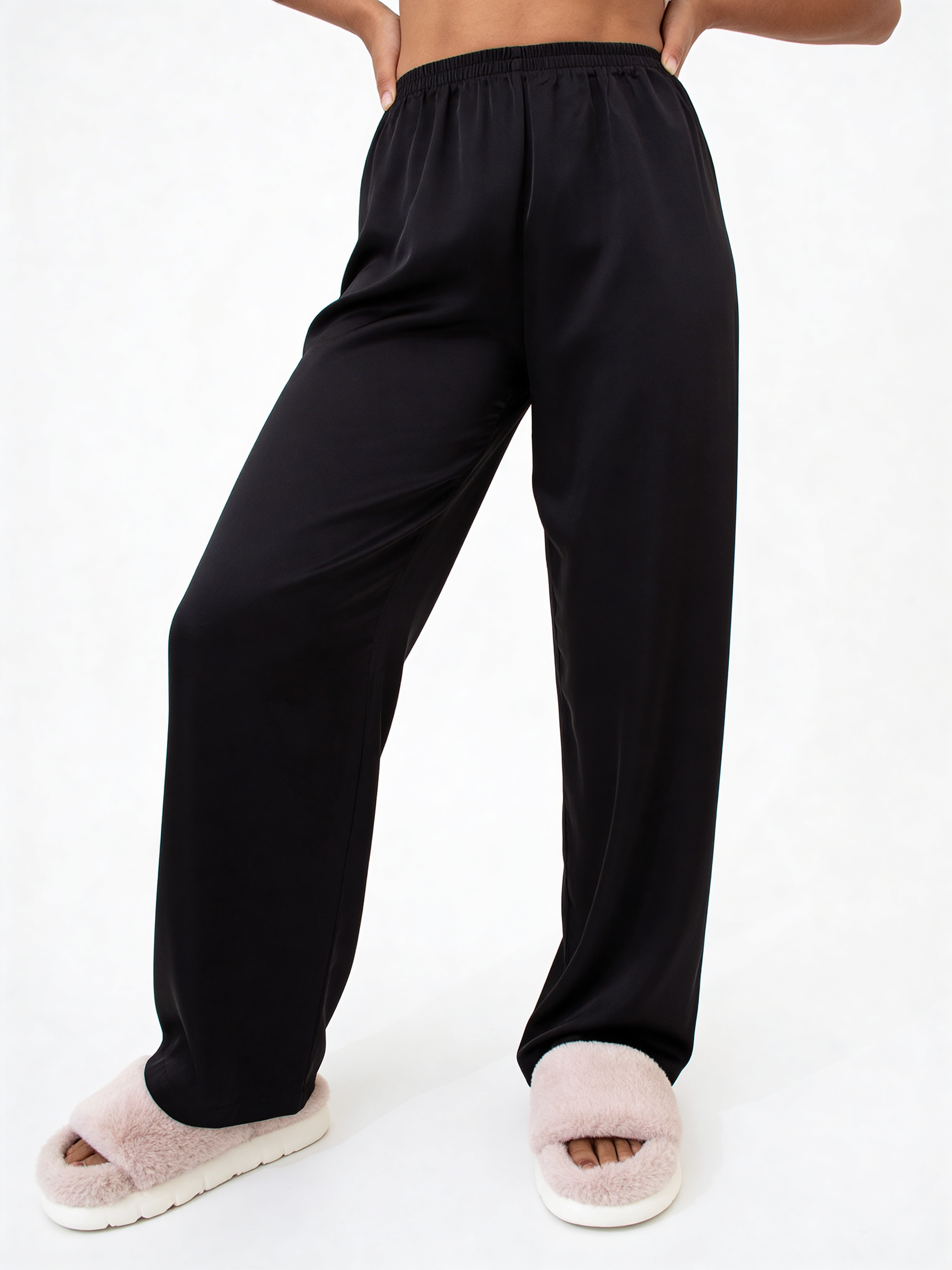 Pyjama mit langer Hose BLOSSOM VEIL 5604/050 (peony sketch white/black)