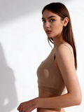 Nahtloses Top mit breiten Tragern TANK TOP (naturale)