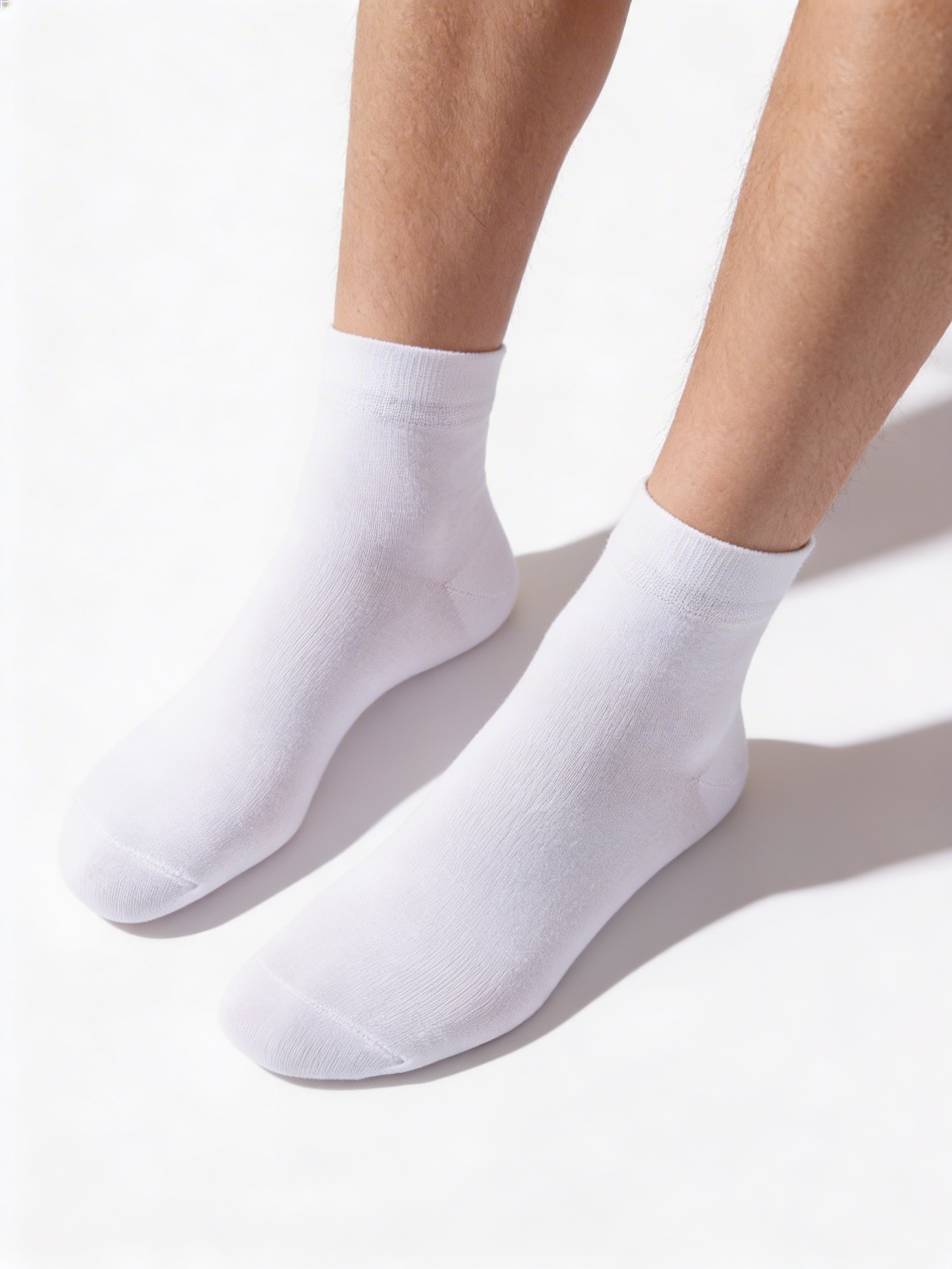 Herrensocken aus Baumwolle MS2 SOFT PREMIUM CLASSIC (white)