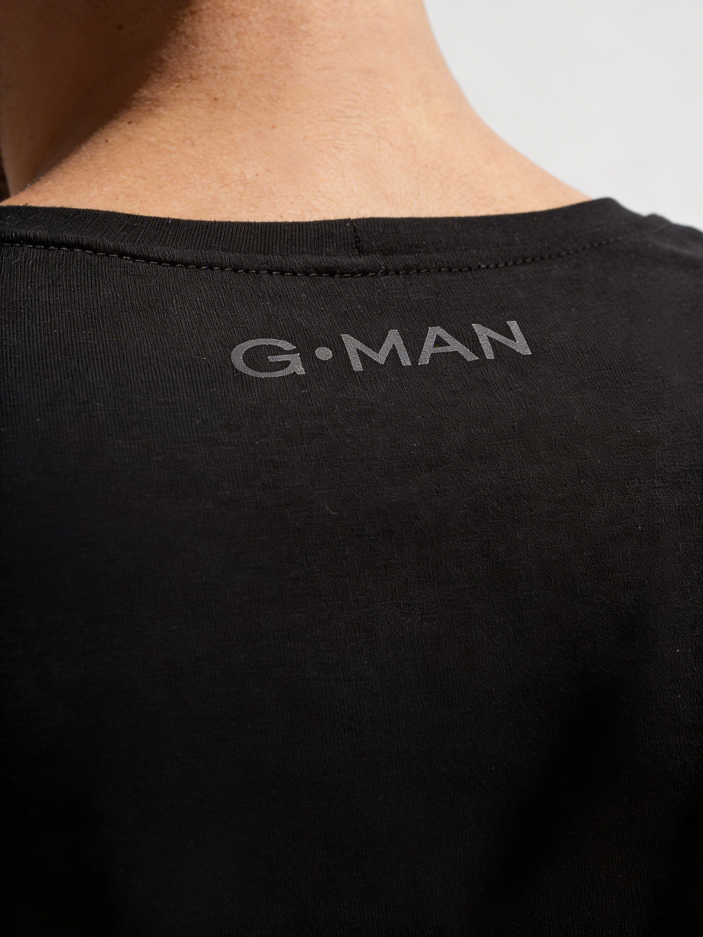 Baumwolle-T-Shirt G-MAN 4601/010 (black)