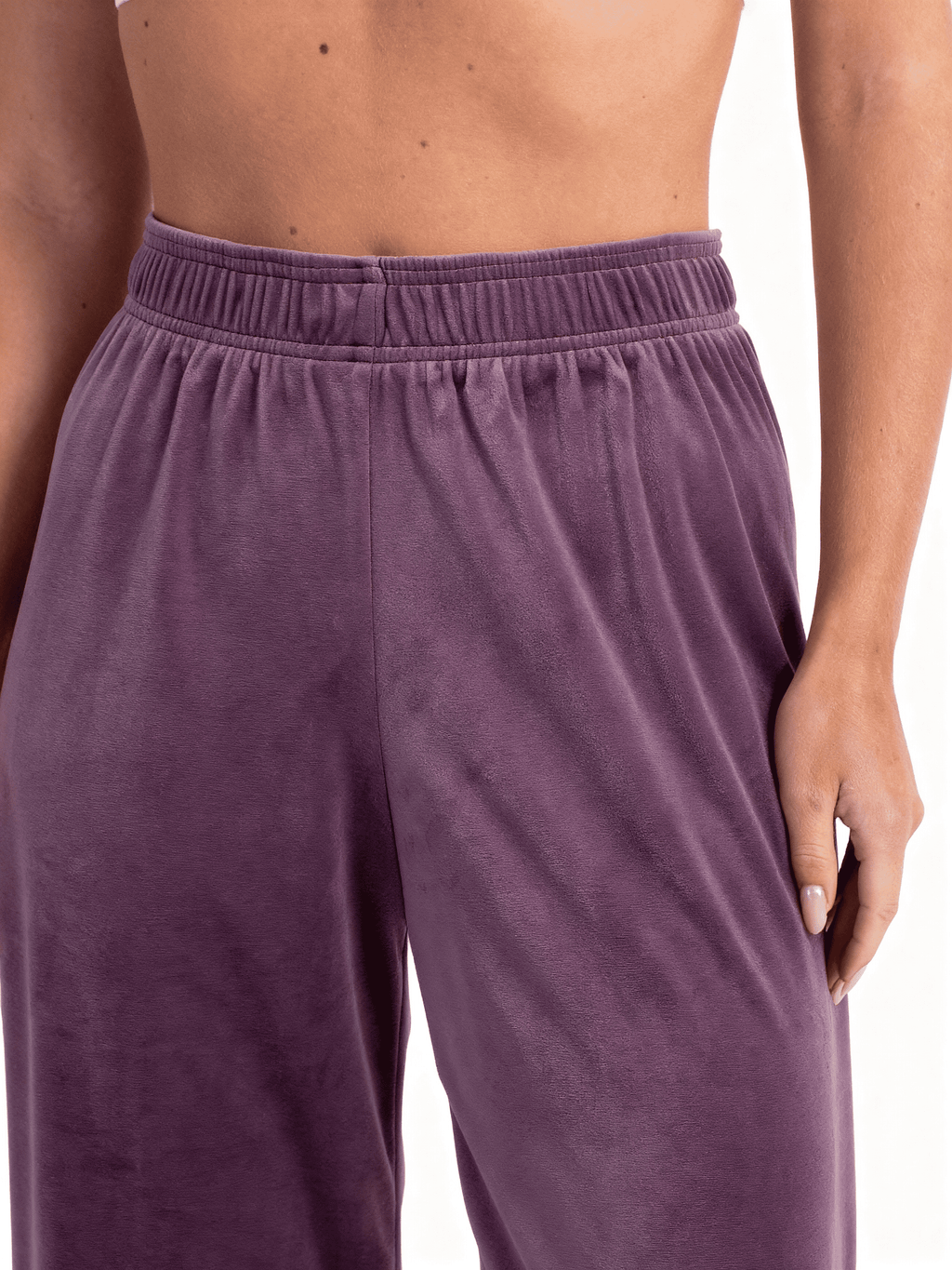 Velour-Set zum Wickeln SOFT WINTER 5606/080 (lavender purple)