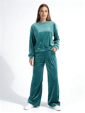 Velour-Set SOFT WINTER 5815/080 (jade green)
