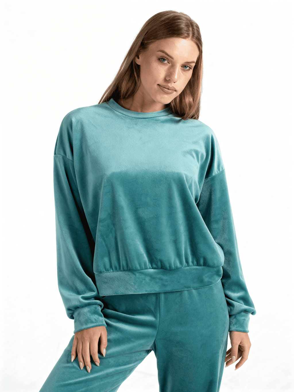 Velour-Set SOFT WINTER 5815/080 (jade green)
