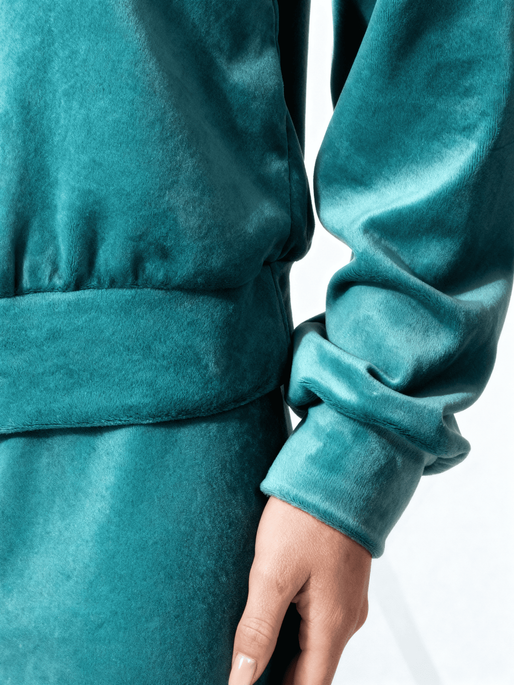 Velour-Set SOFT WINTER 5815/080 (jade green)