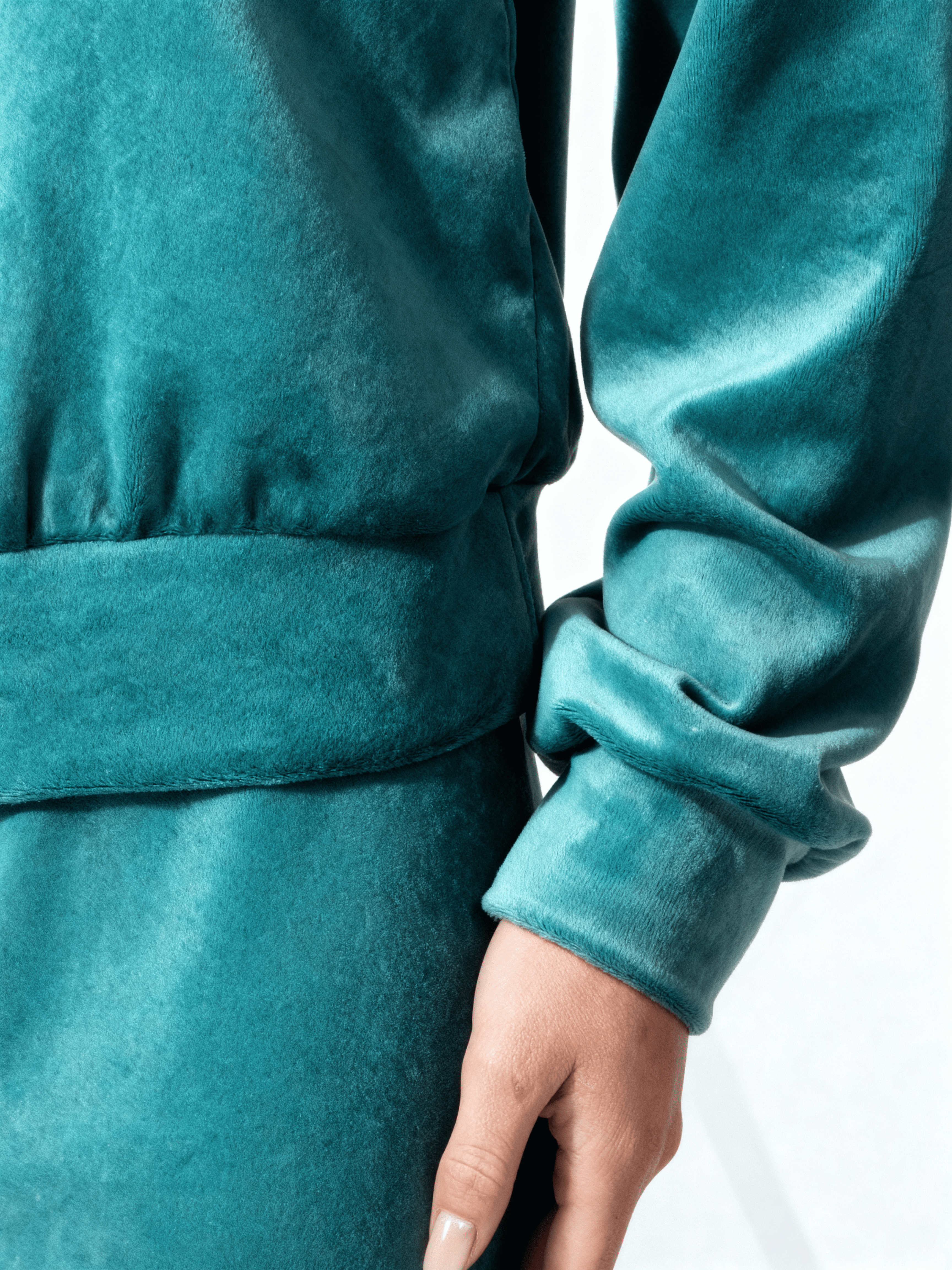 Velour-Set SOFT WINTER 5815/080 (jade green)