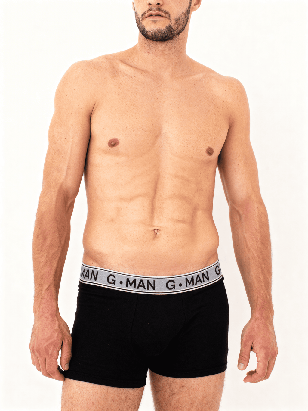 Boxershorts aus Baumwolle G-MAN 20401/60 (black)