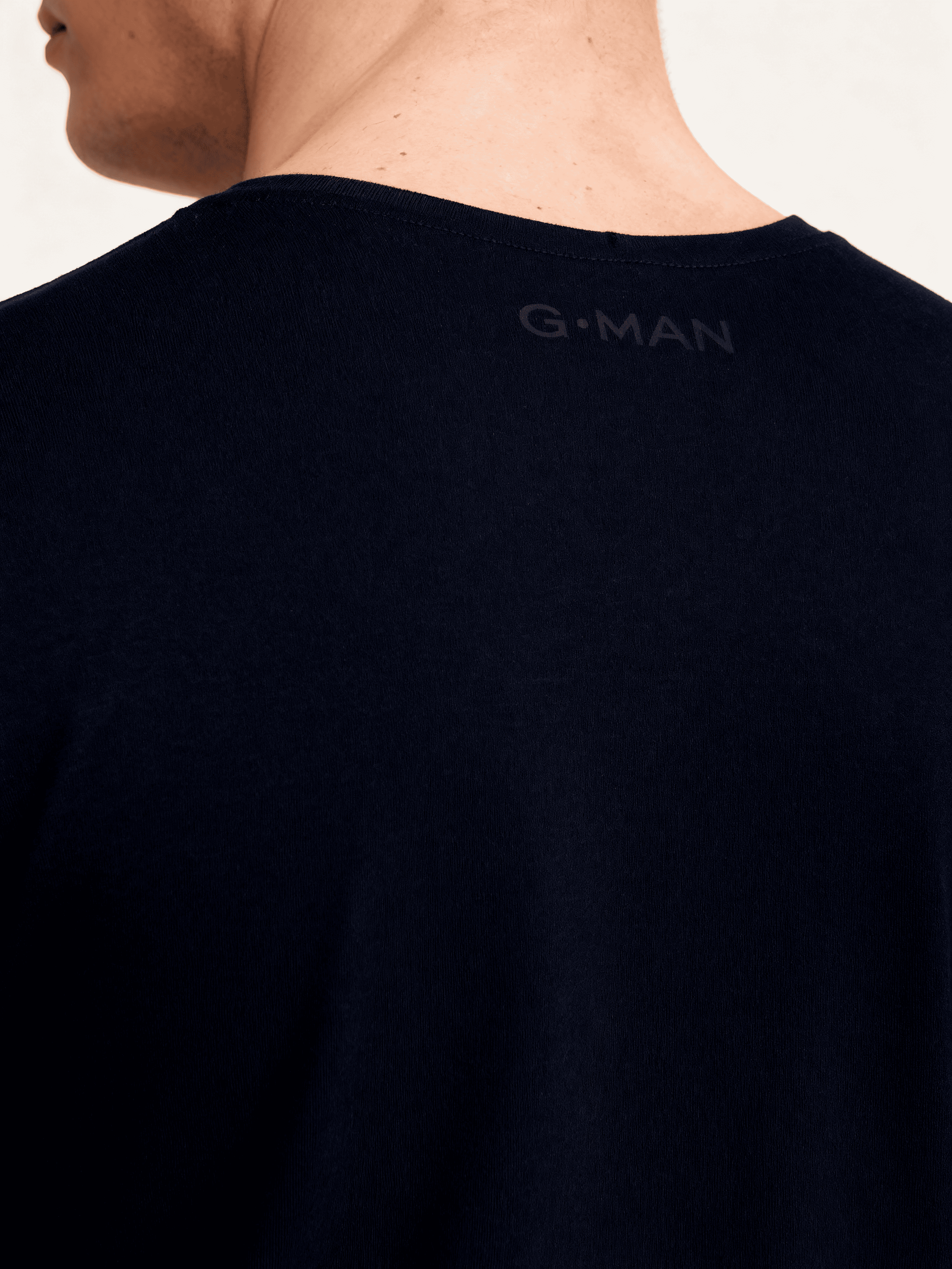 Baumwolle-T-Shirt G-MAN 4601/010 (navy)