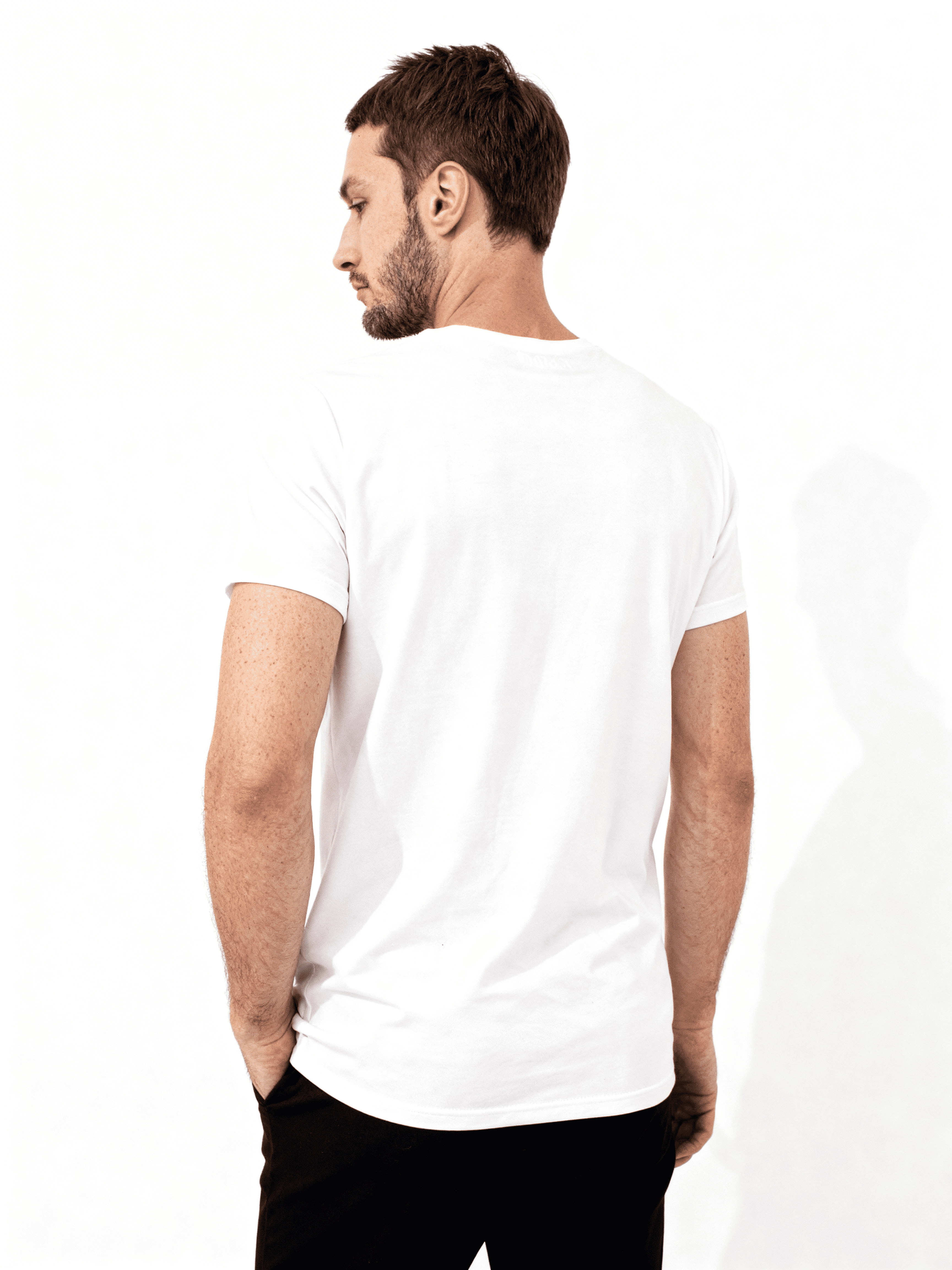 Baumwolle-T-Shirt G-MAN 4601/010 (white)
