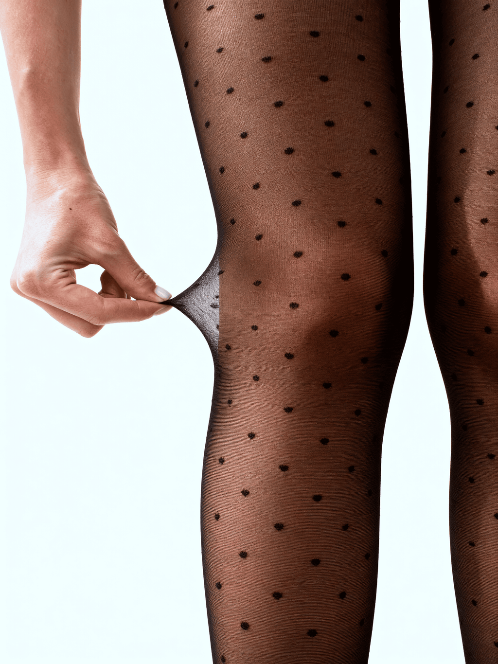 Strumpfhose mit kleinen Tupfen AMALIA 20 (1) (nero)