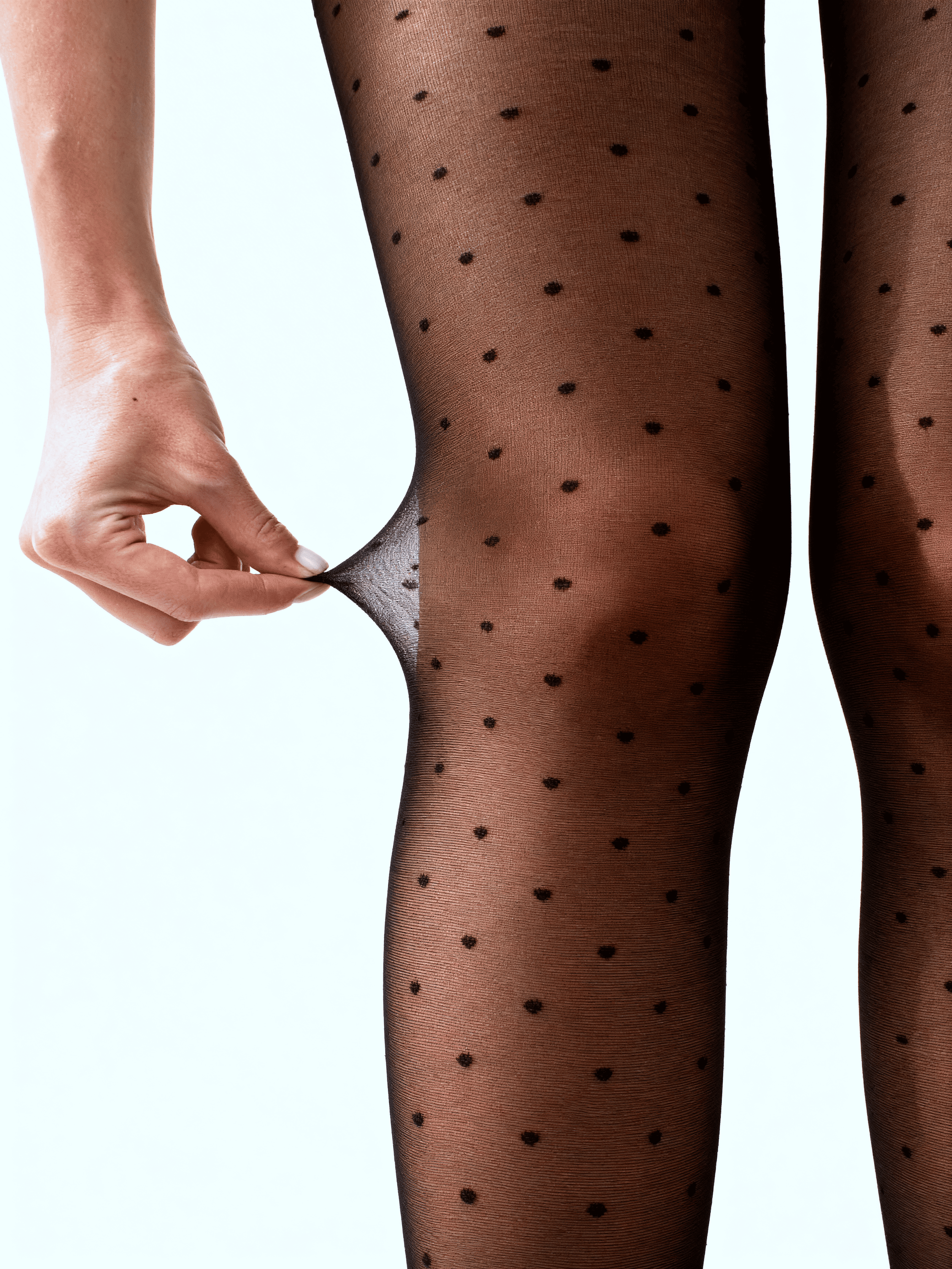 Strumpfhose mit kleinen Tupfen AMALIA 20 (1) (nero)