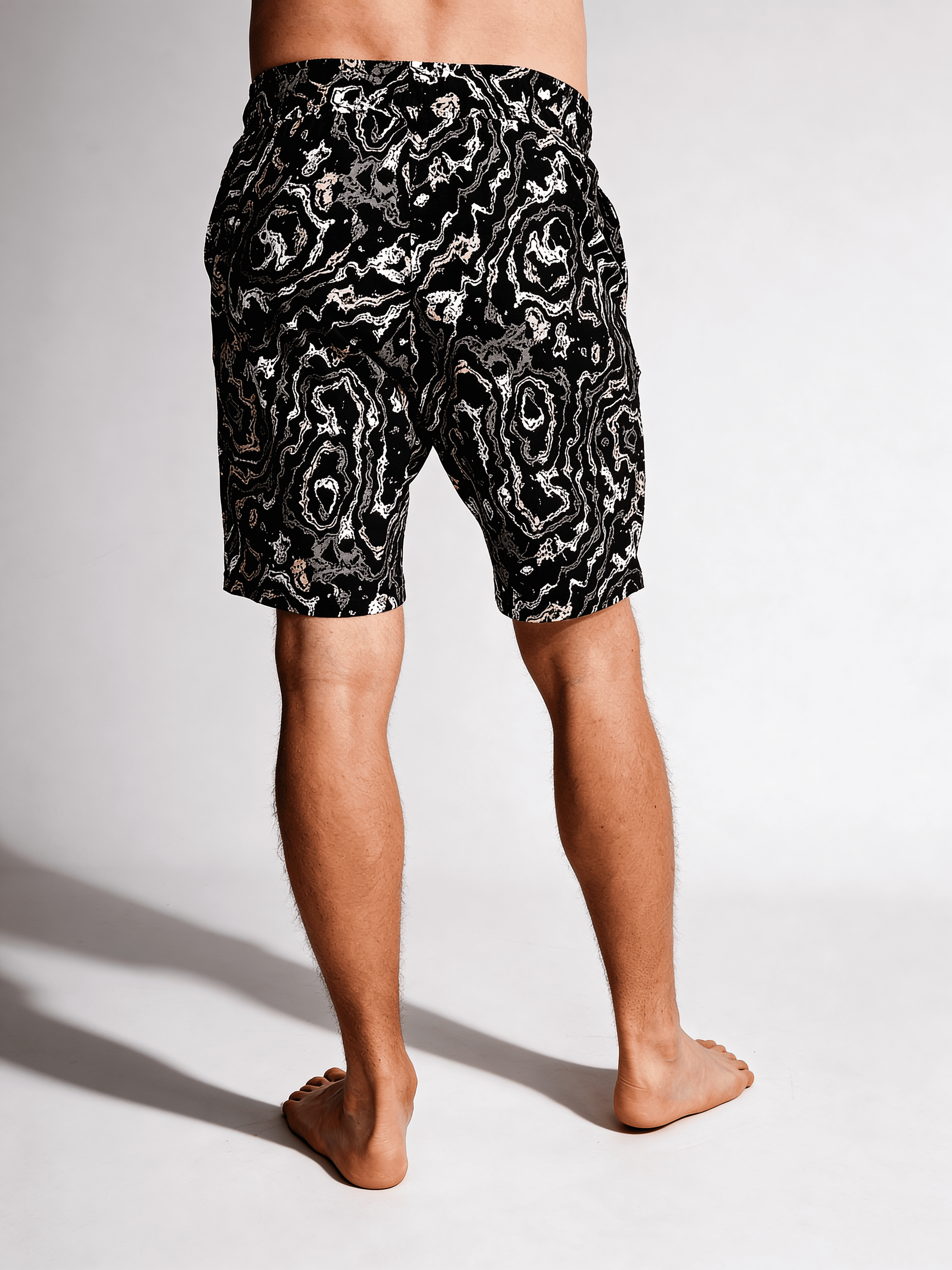 Herren-Shorts aus Baumwolle COUNTRY PRINT 9002/010 (abstract print)