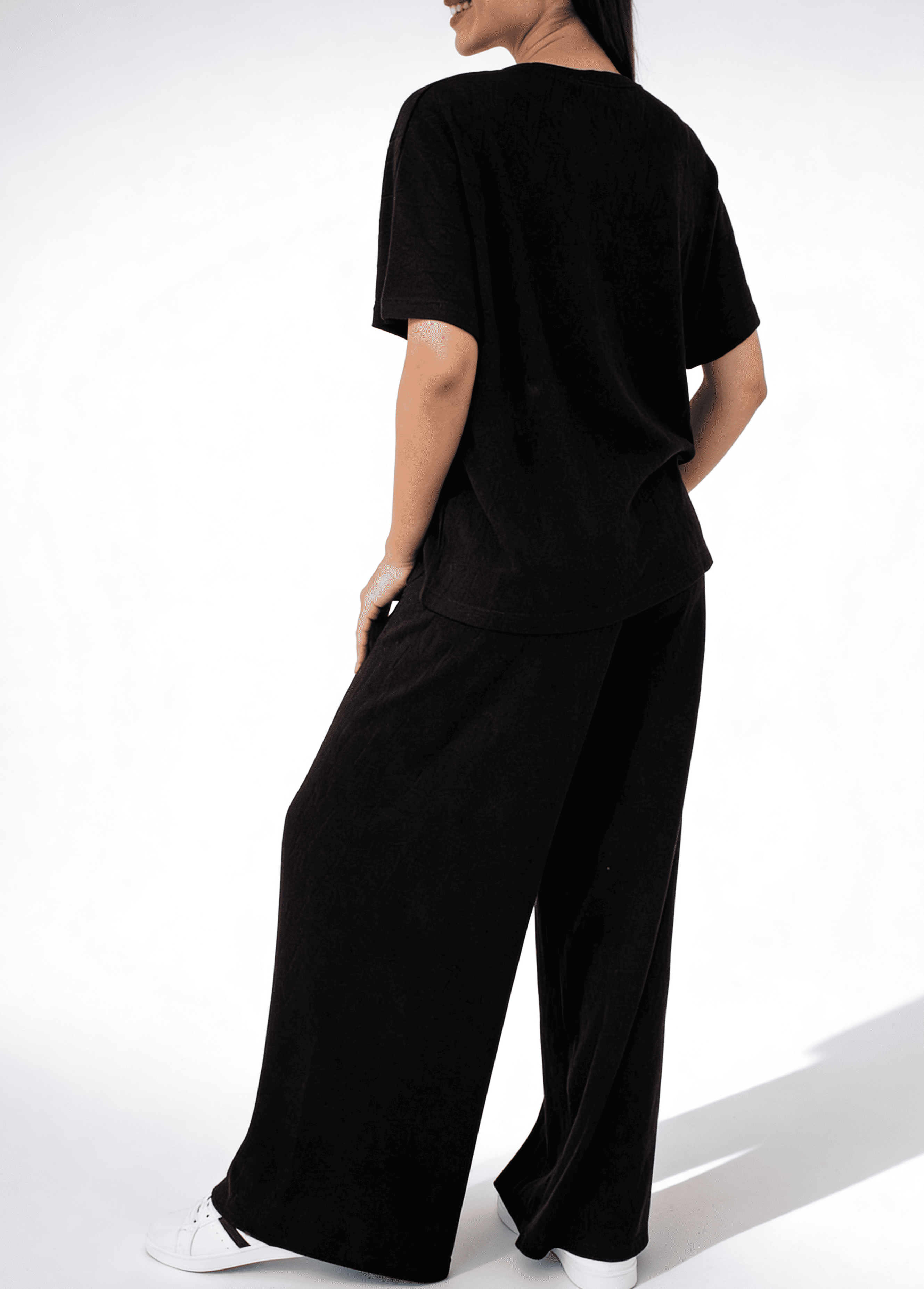 2-Teiliges Set aus Viskosemischung LIGHT ESSENCE 5122/250 (black)