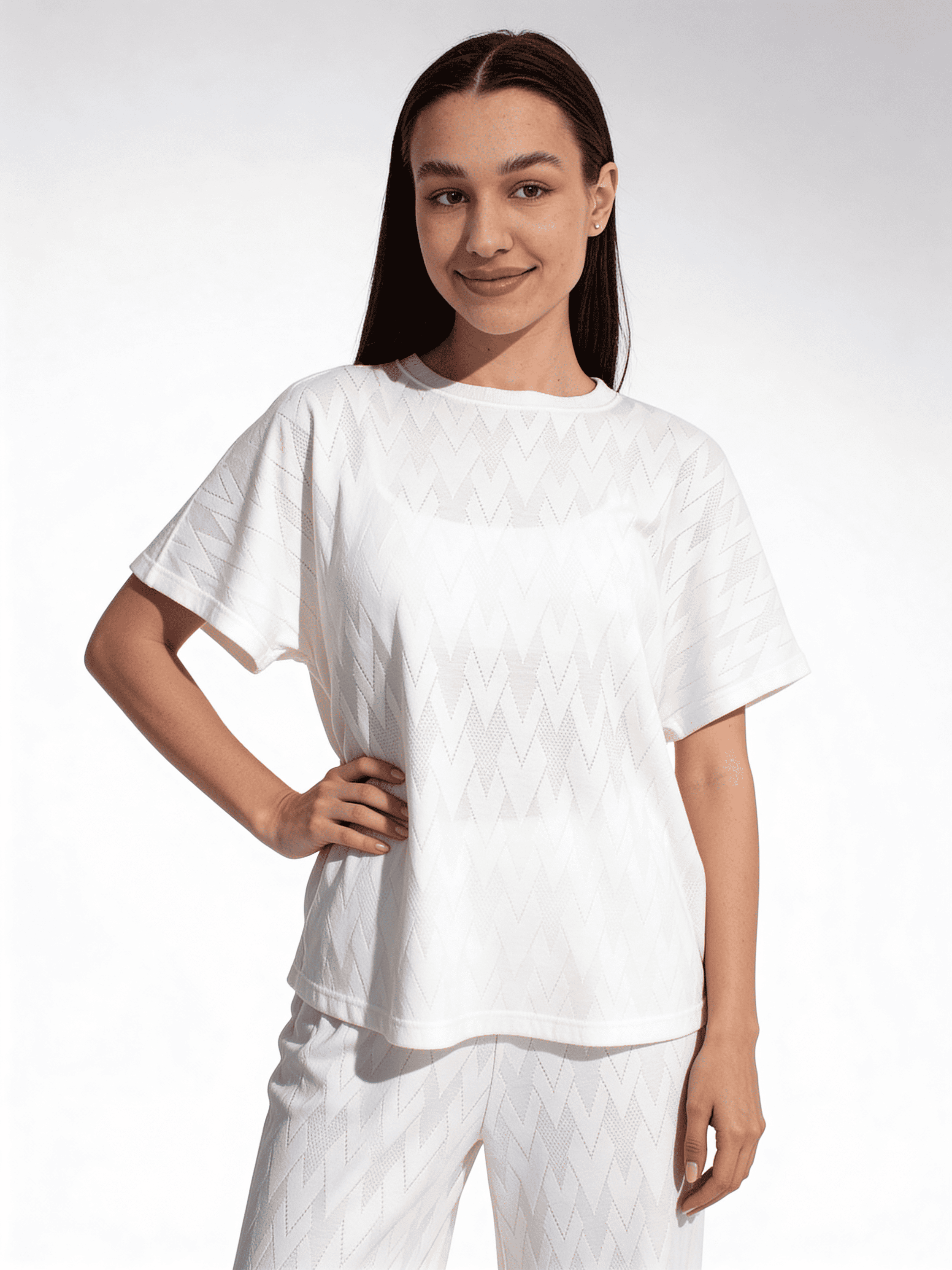 2-Teiliges Set aus Viskosemischung LIGHT ESSENCE 5122/250 (milk)