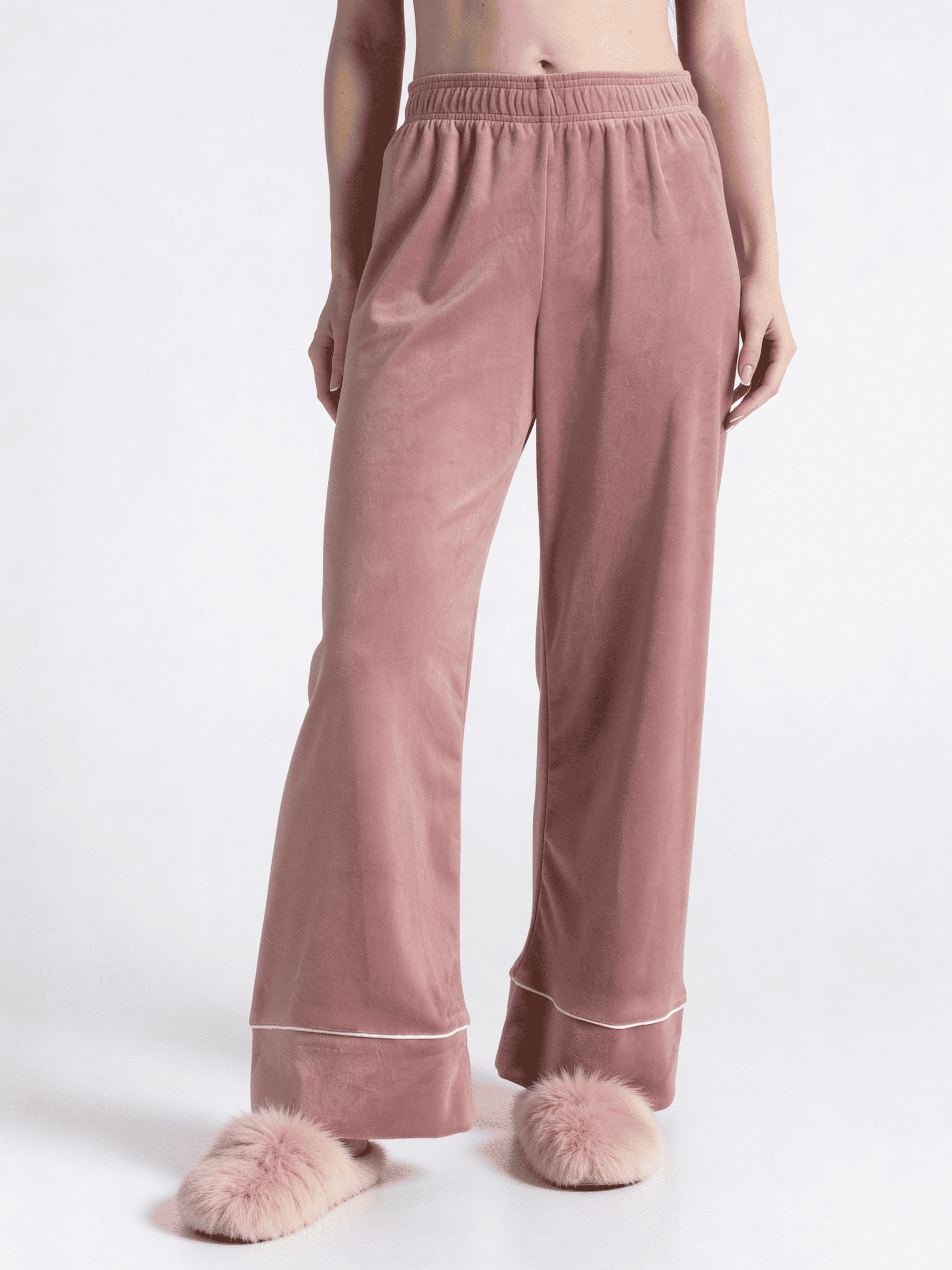 Velours-Set SOFT WINTER 5509/080 (dusty rose)