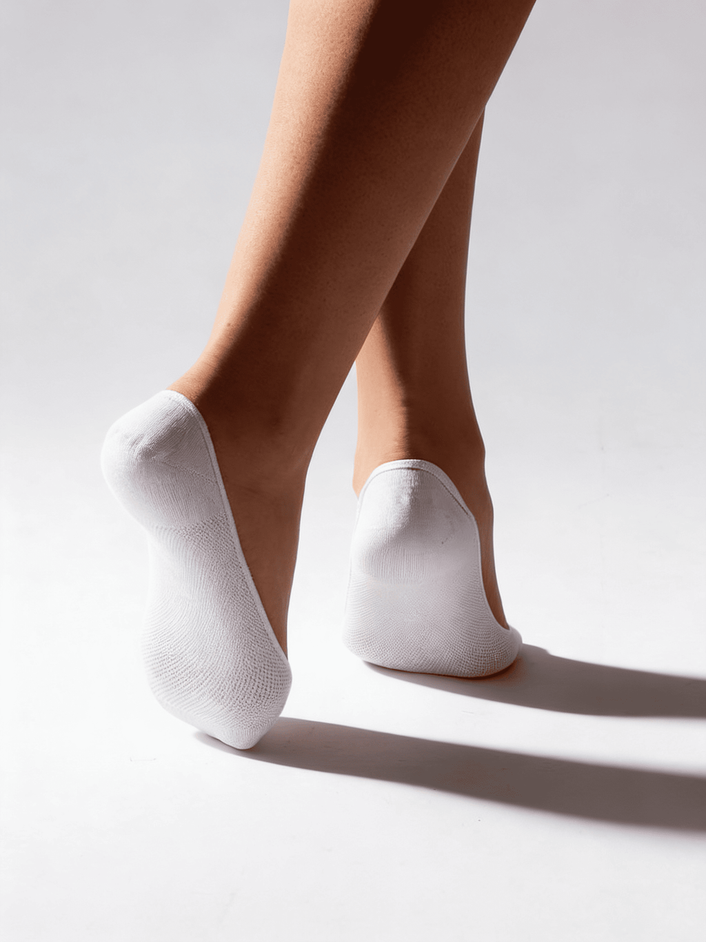 Unsichtbare Füßlinge WF1 BALLERINA COMFORT [WFP/SkR-cl] (white)
