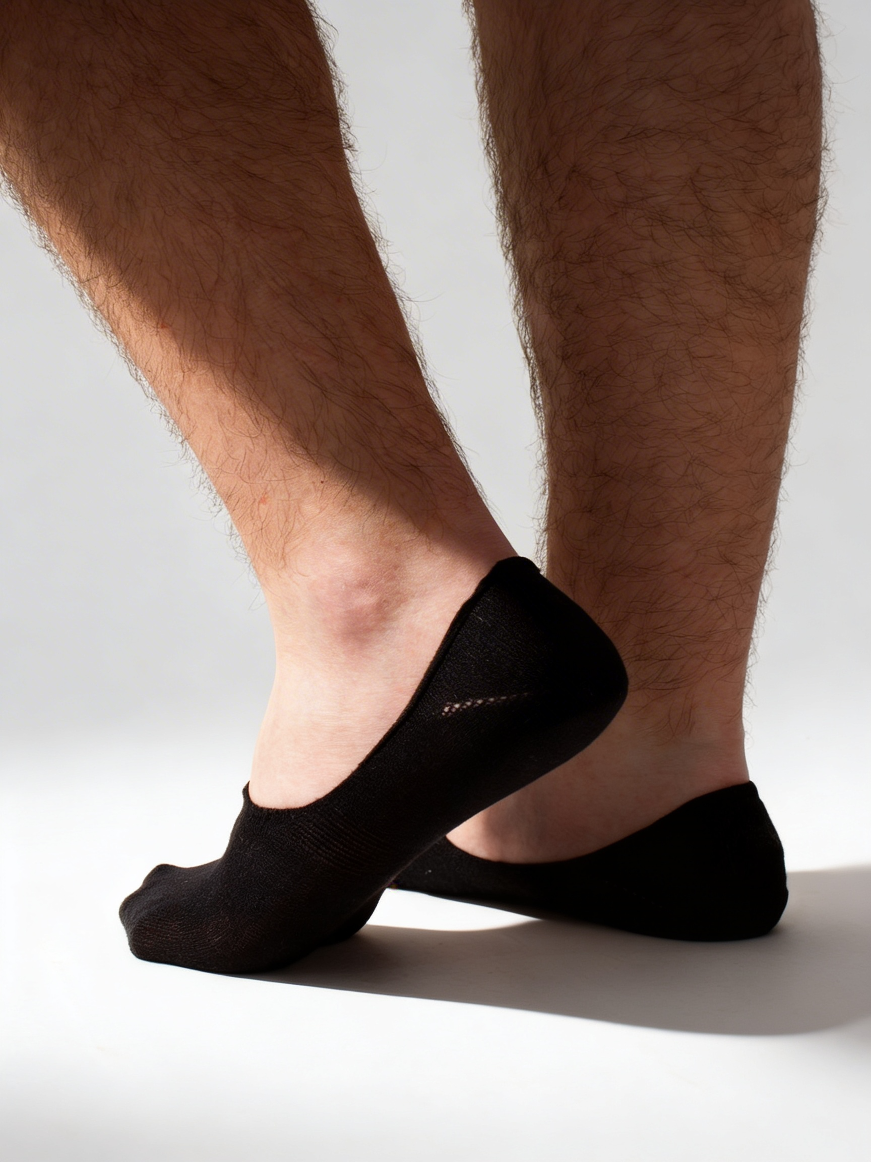 Herren Füßlinge aus Baumwolle MF1 CLASSIC (black)