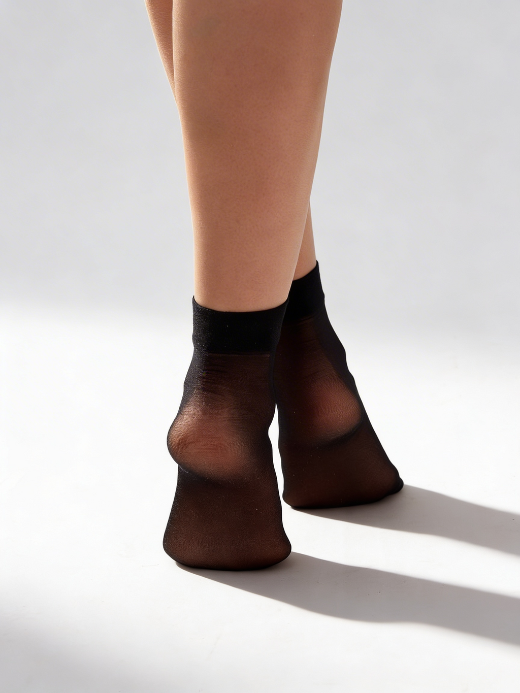 Damen-Mikrofasersocken (2 Paar) EASY 40 "Top Comfort" (2 pary) (nero)