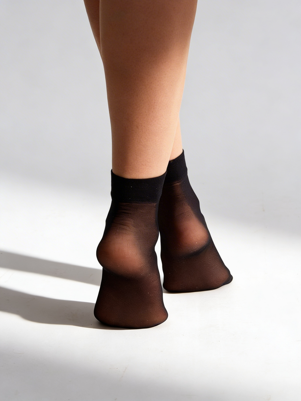 Mikrofaser-Damensocken (2 Paar) EASY 20 "Top Comfort" (2 pary) (nero)