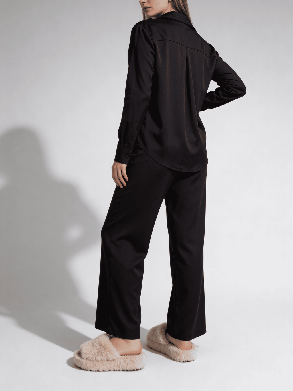 2-teiliges Set aus Seide HELENA 5901/050 (forest green)