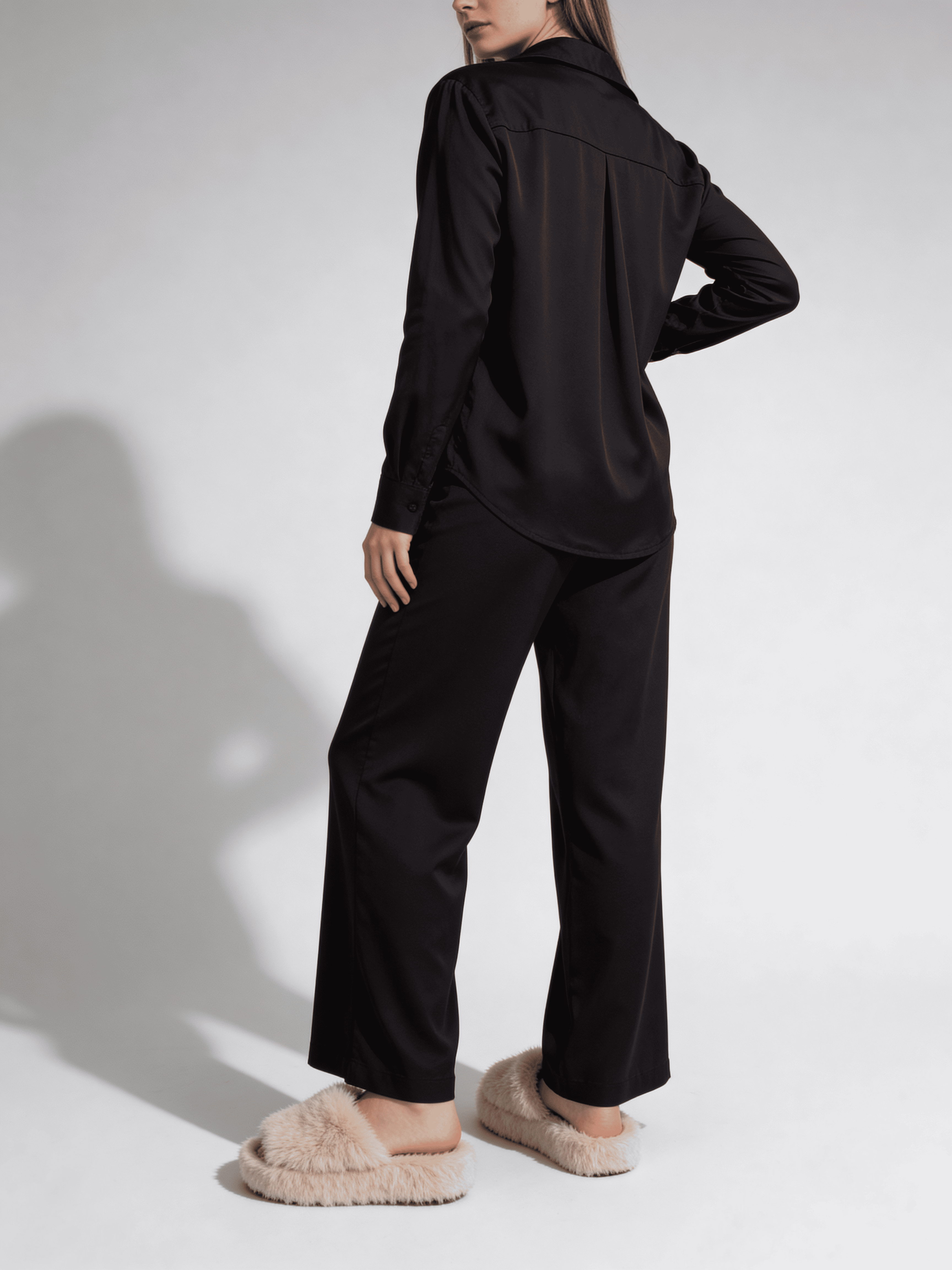 2-teiliges Set aus Seide HELENA 5901/050 (forest green)