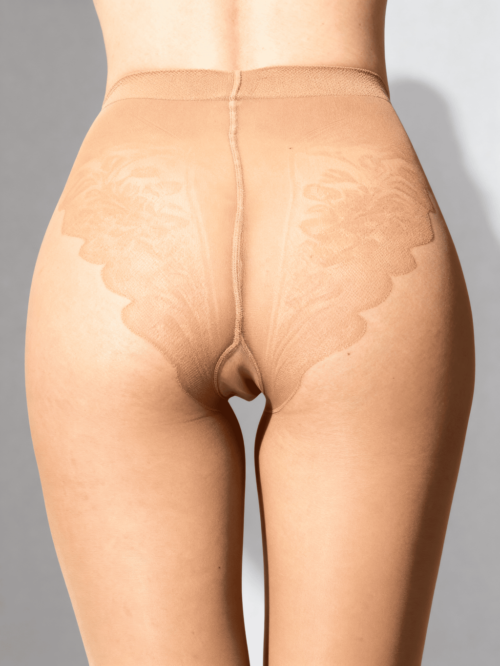 Strumpfhose s Spitzenslip BIKINI 40 (daino)