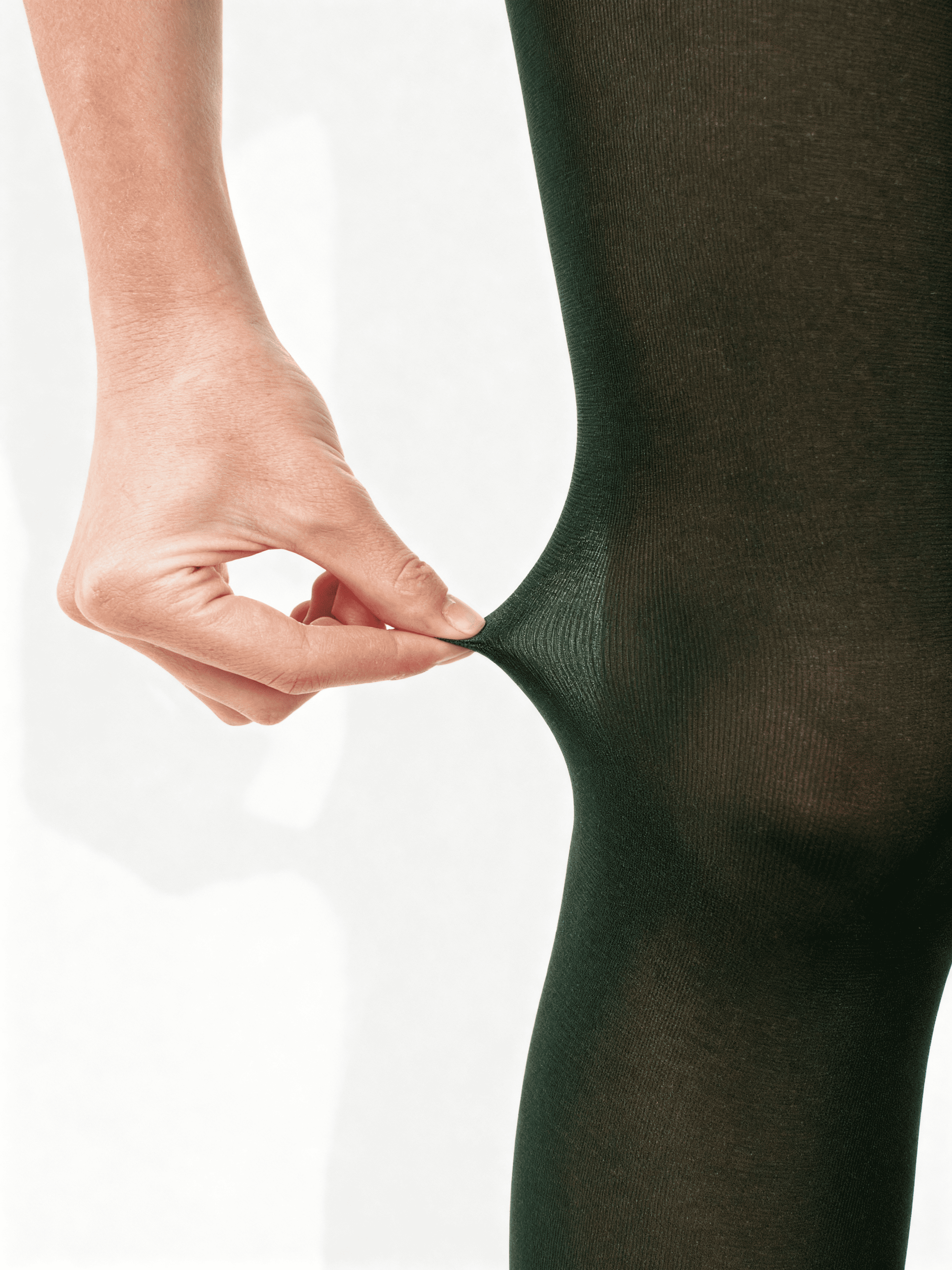 Warme Mikrofaser-Strumpfhosen BLUES 3D 70 (deep green)