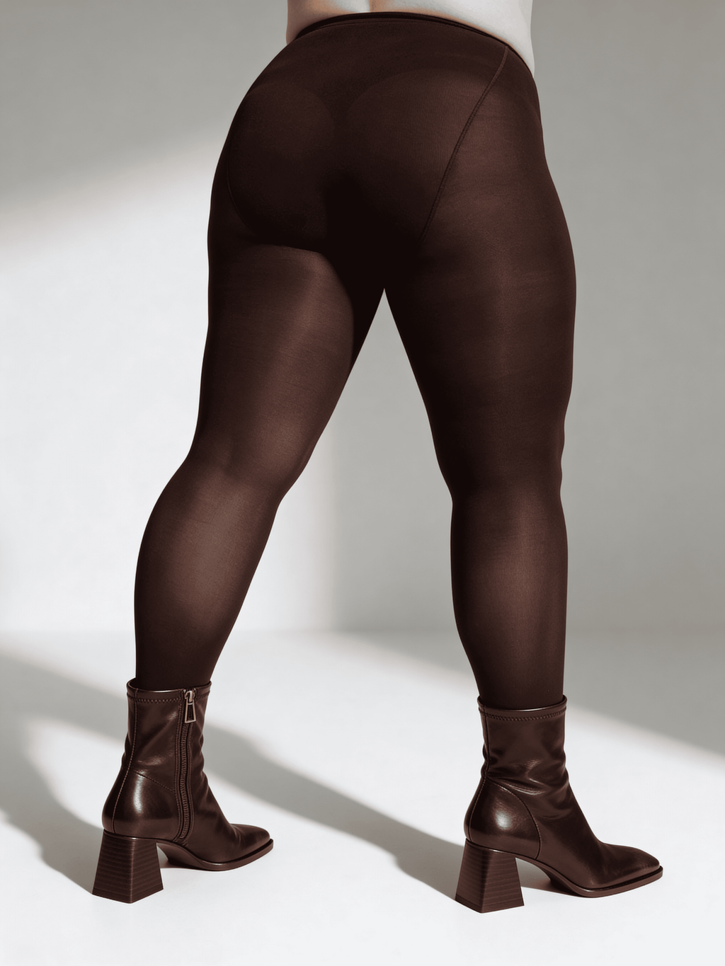 Klassische Plus-Size-Strumpfhosen POSITIVE MICRO 70 (caffe)
