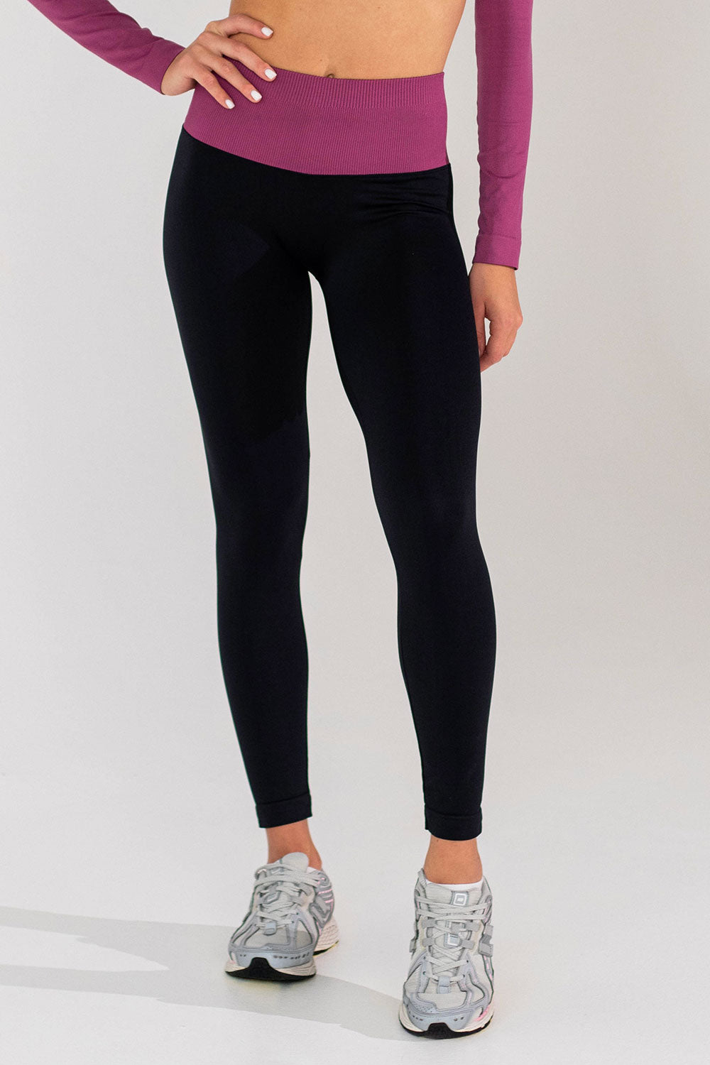 Leggings mit Push-up-Effekt FLEXING LEGGINGS GLAM (black/domsor)