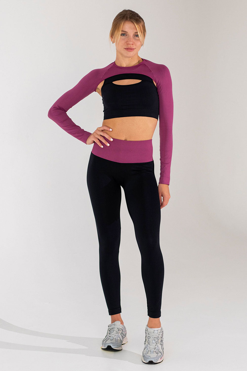 Leggings mit Push-up-Effekt FLEXING LEGGINGS GLAM (black/domsor)