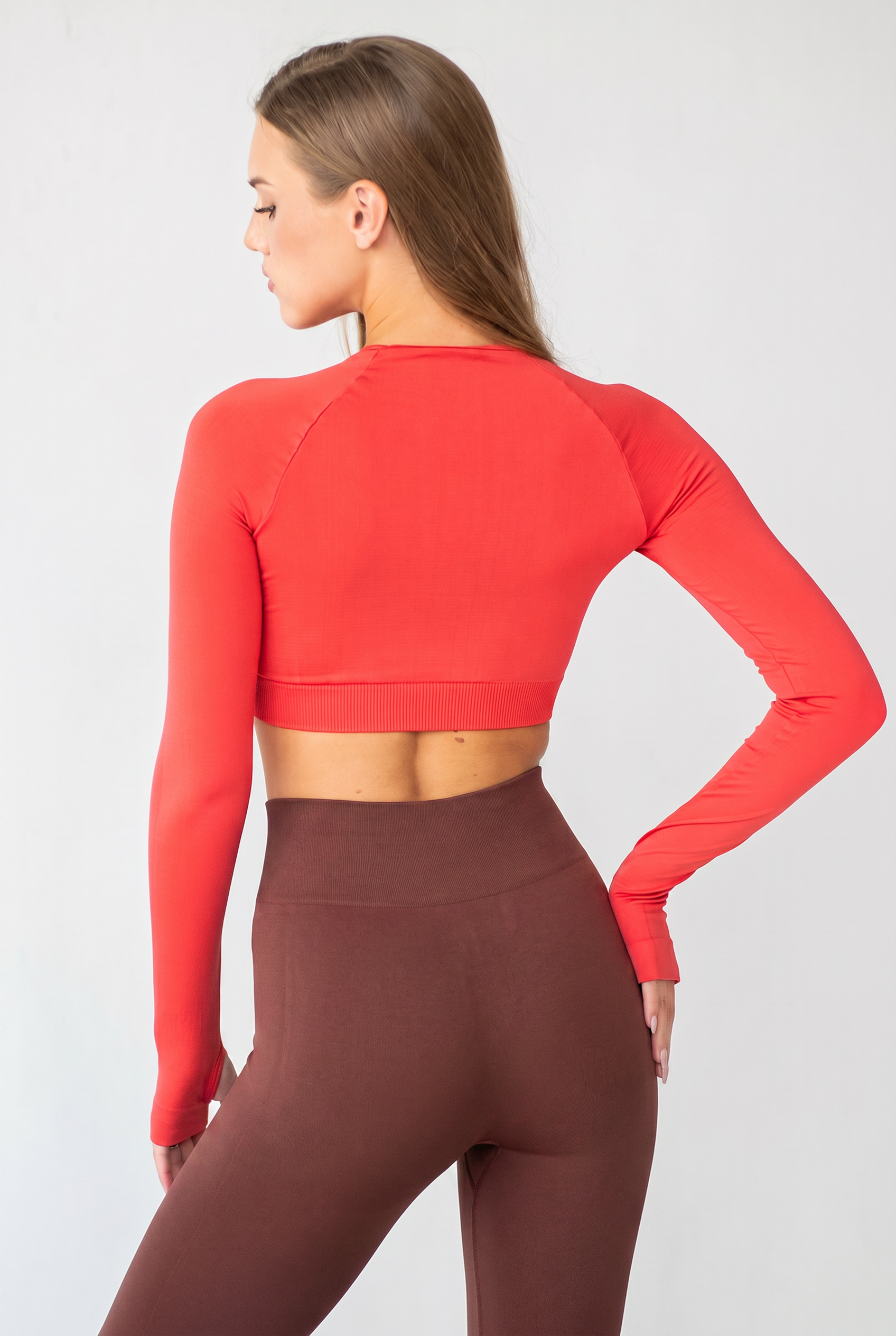 Nahtlose Leggings FLEXING LEGGINGS (hot chocolate)