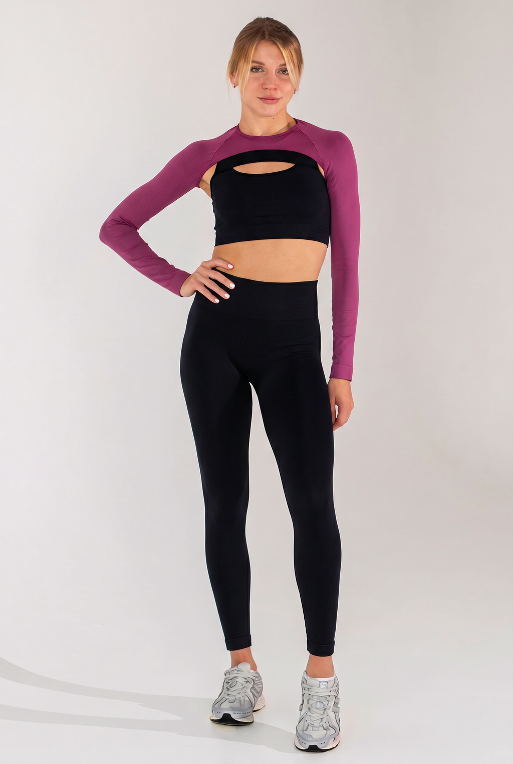 Leggings mit Push-up-Effekt FLEXING LEGGINGS GLAM (black/black)