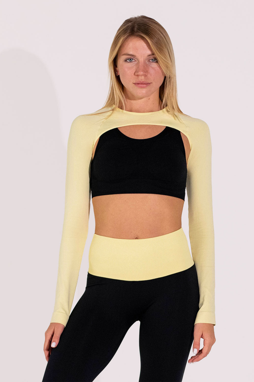Top mit Ringerrcken FLEX TOP FREE (black)