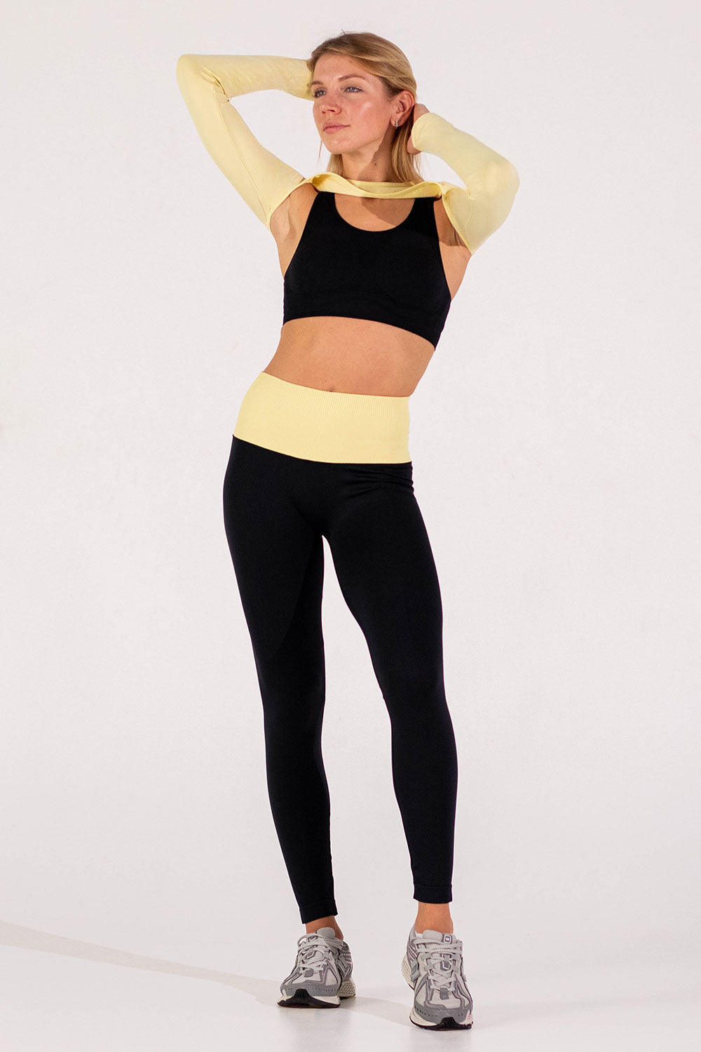 Top mit Ringerrcken FLEX TOP FREE (black)